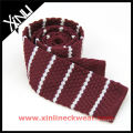 Red White Stripe Tricot All Kinds of Neckwear Ties